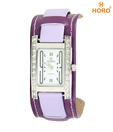 Horo Purple Studded Watch