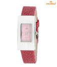 Horo Dazzling Red Strap Watch