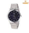 Horo Round Steel Mens Watch