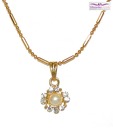 Niharikaa Pearls Elegant CZ Necklace