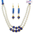 Niharikaa Elegant Blue Set