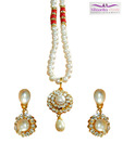 Niharikaa Pearls Angelic Necklace Set