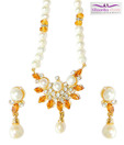 Niharikaa Pearls Gorgeous Necklace Set