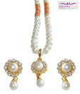 Niharikaa Pearls Regal Necklace Set
