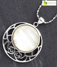 Opaleena Charming Mother Of Pearl Chain Pendant