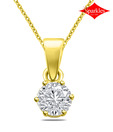 Sparkles Astonishing Yellow Gold Pendant