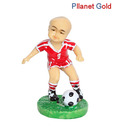 Pllanet Gold Red & Green Playing Kid Showpiece