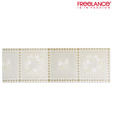 Freelance Exquiste Beige & White Table Cover With Lace