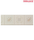 Freelance Classy Floral Off-White Table Cover With Lace