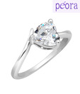 Peora Sweetheart CZ Solitaire Ring