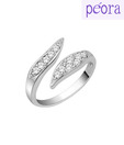 Peora Dainty CZ Ring