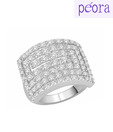 Peora Mesmerising CZ Ring