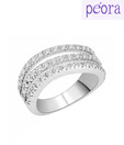 Peora Graceful CZ Ring