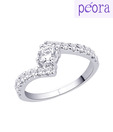 Peora Angelic CZ Ring
