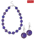 Pretty Woman Sumptuous Purple Necklace Set