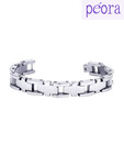 Peora Glossy Stainless Steel Men Bracelet