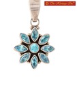 The Heritage Inc Stylish Blue Topaz Silver Pendant Set