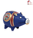 Home Sparkle Hand Painted Piggy Bank