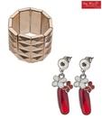 Pretty Woman Modish Bracelet & Earrings Combo