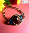Pari Maroon Bead Lovely Bracelet