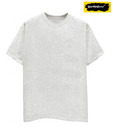 Ecru Melange Plain T-Shirt