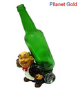 Pllanet Gold Stylish Black Coat Bottle Holder