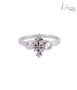 Silvera Enchanting Sterling Silver CZ Ring