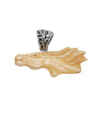 Indian Silver Horse Face Pendant