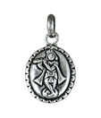 Indian Silver Celestial Krishna Silver Pendant