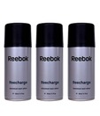 Reebok Reecharge Men Deo Pack of 3-Each 150 ml