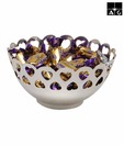 AG Perforated Heart Bowl