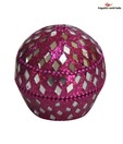 Fragrance World Pink Dome Beaded Candle