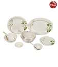 Real Elite Floral Vine Melamine Dinner Set