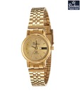 Rochees Beautiful Gold Tone Dial Watch