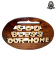 Ratoomal God Bless Our Home Wall Decorative