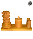 Ratoomal Pen Stand With Box & Ashoka Pillar