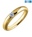 Sanskruti Alluring Yellow Gold Diamond Ring