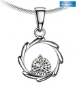 Sanskruti Real Diamond Stylish Round Pendant