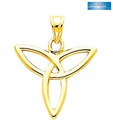 Sanskruti 3 Petals Silver Pendant