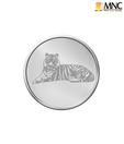 MNC 100 Gm Royal Bengal Tiger Silver Coin With 99.9% Purity