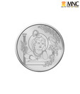 MNC 100 Gm Lord Krishna Silver Coin With 99.9% Purity