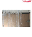 Freelance Transparent Glass Effect Loops Shower Curtain