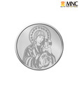 MNC 100 Gm Holy Mother Mary Silver Coin With 99.9% Purity