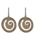 Silver Centrre Divine Earrings
