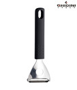 Ghidini Stainless Steel Black H&le Swivel Peeler