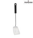 Ghidini Stainless Steel Black H&le Slotted Turner