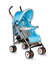 Happy Baby Blue Pram Cum Stroller + Freebie of Potty Seat