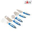 Zain Five Pcs Stainless Steel Serving Tool Set