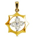 Sanskruti Diamond Sunshine Pendant
