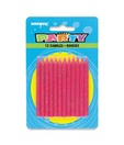 Party In A Box Pink Glitter Candles